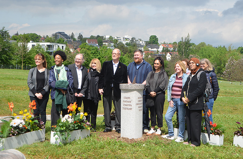 Delegationen der Partnerstädte zur Einweihung